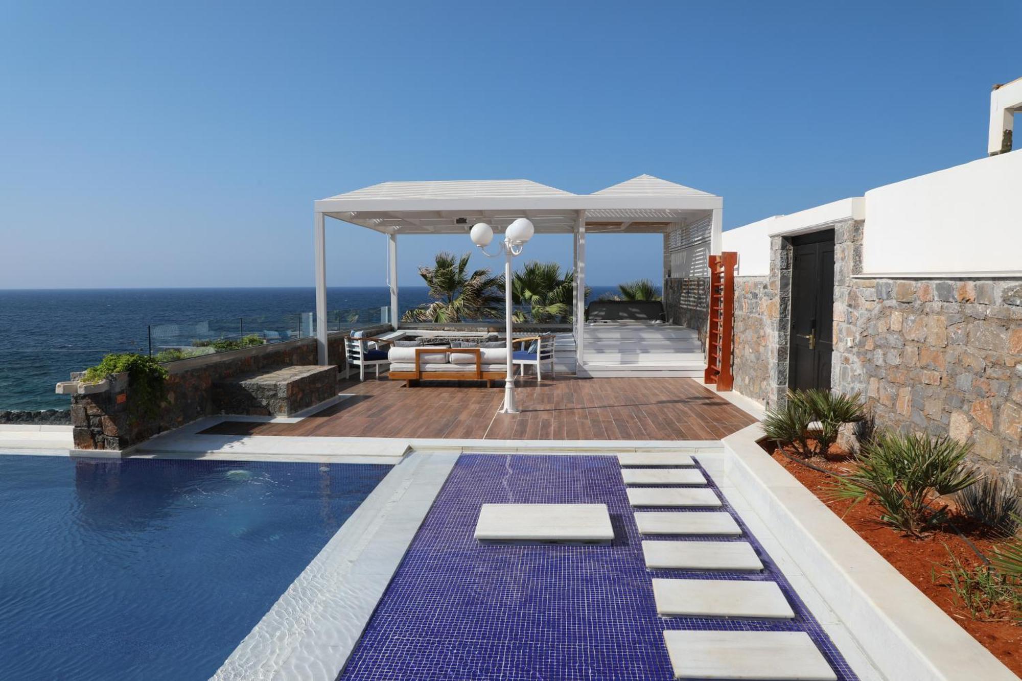 Minos Imperial Luxury Beach Resort & Spa มิลาโตส ภายนอก รูปภาพ